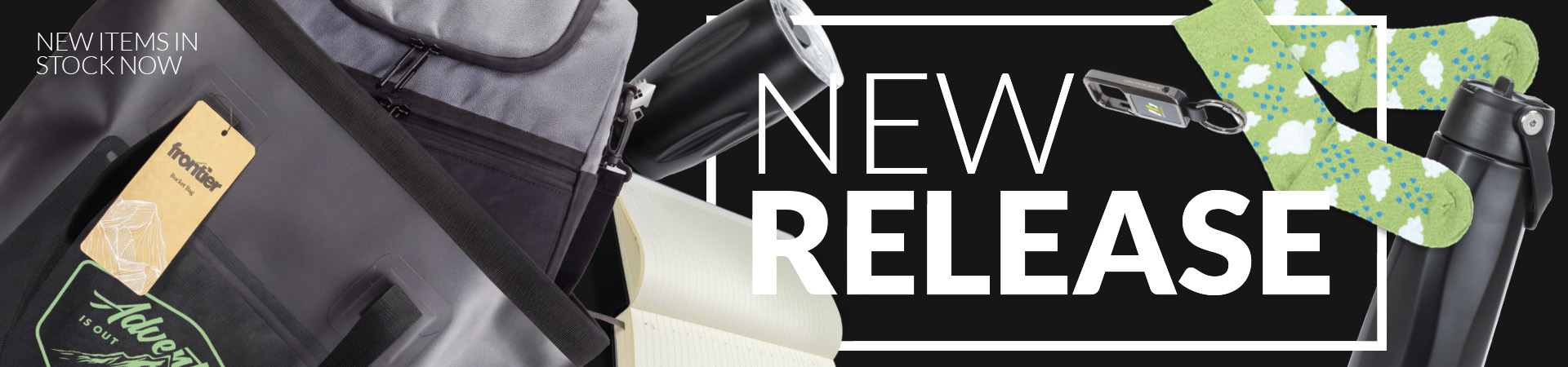 New release — new items in stock now